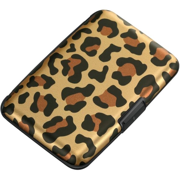 Wallet Credit Cards Holder Leopard - Picture 1 of 7
